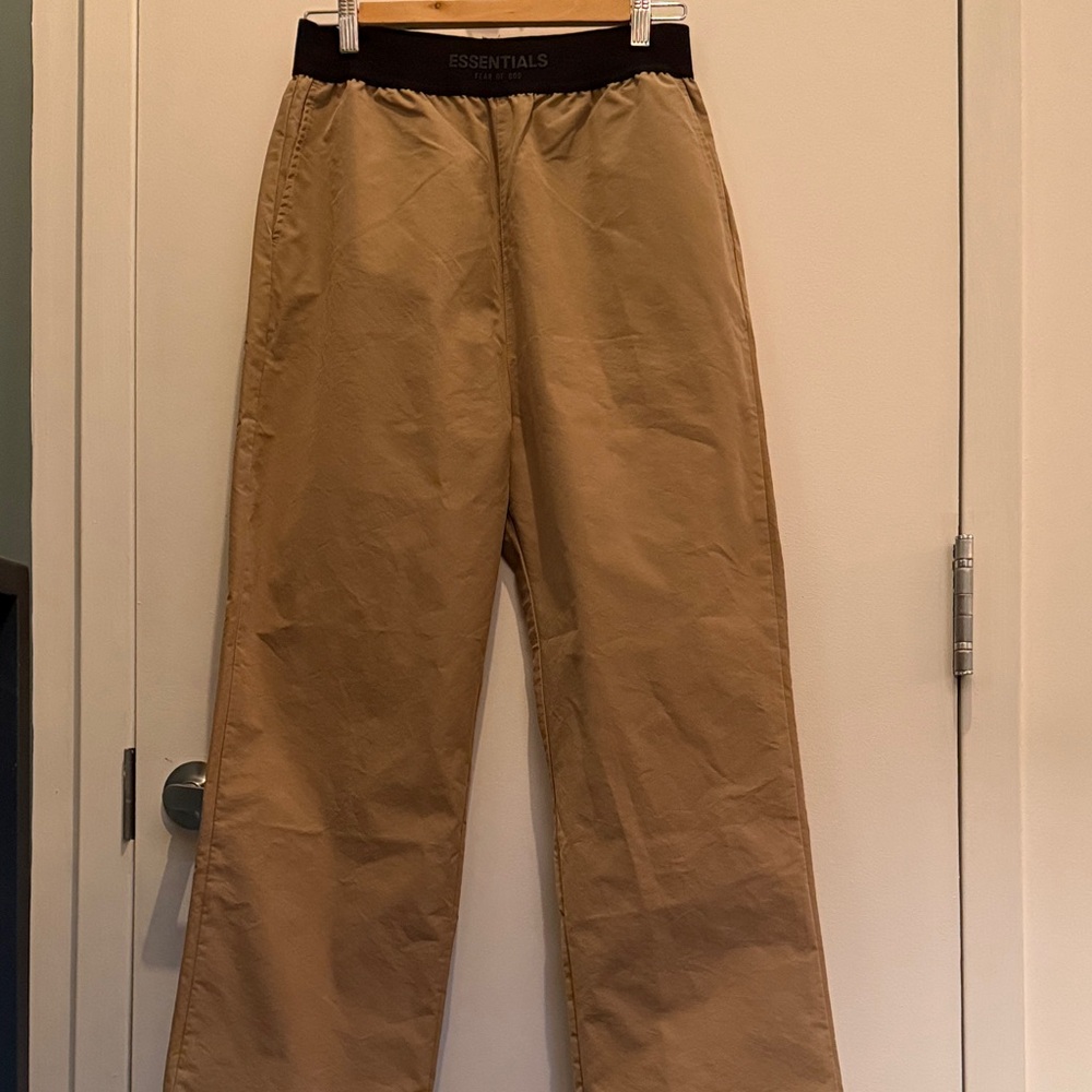 Essentials Men's Cargo Pants in Tan
